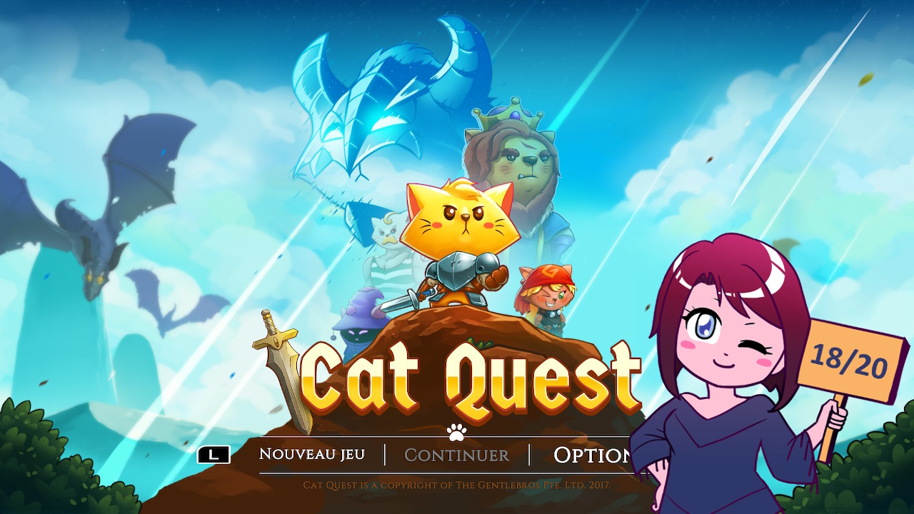 Test de Cat Quest sur Switch