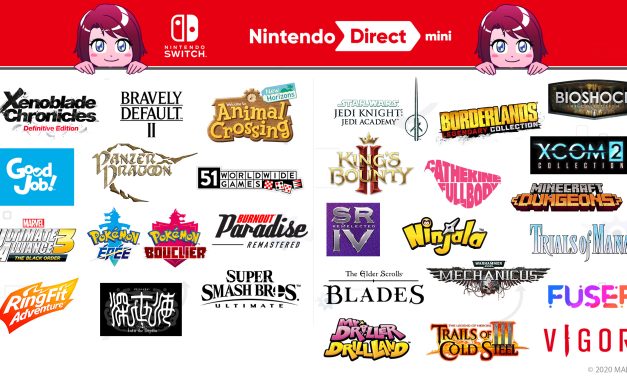 Retour sur le Nintendo Direct Mini du 26 mars 2020