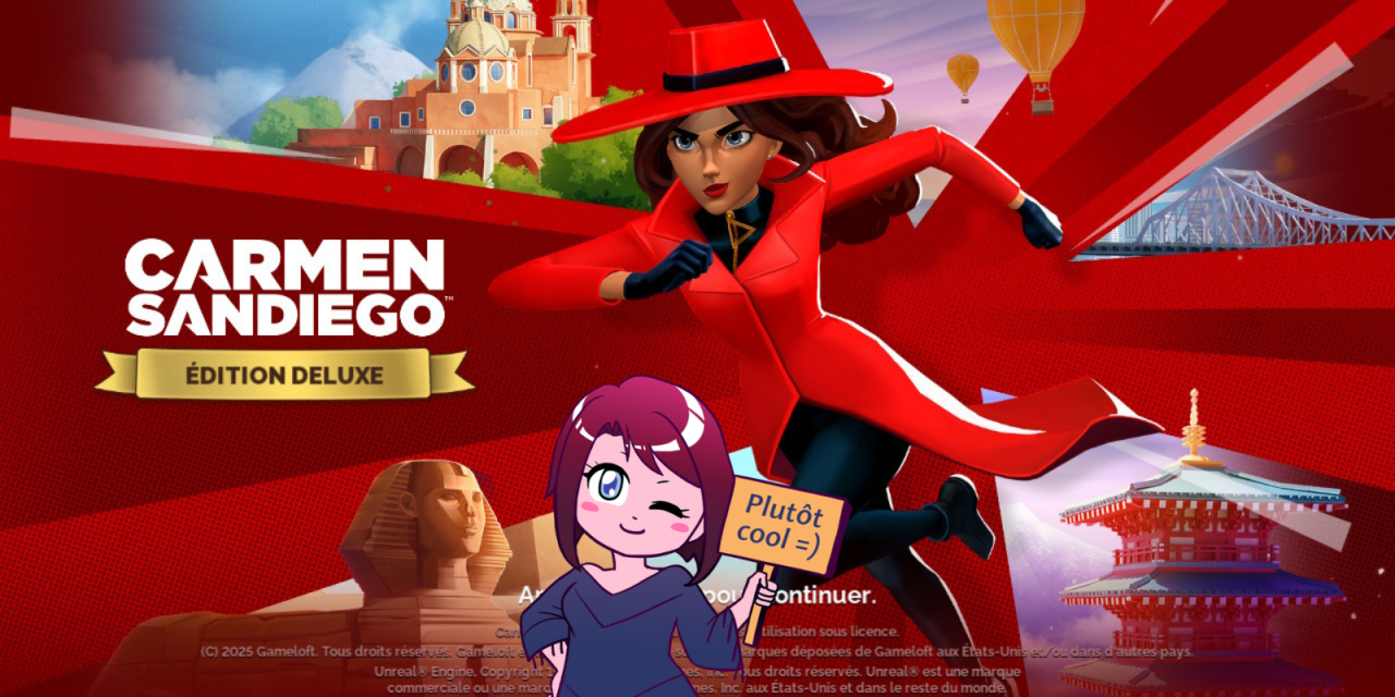 Carmen Sandiego est de retour sur Nintendo Switch